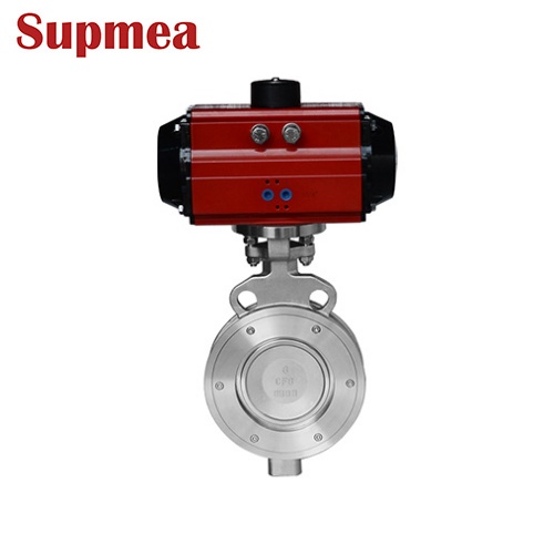 美仪_气动高性能双偏心蝶阀