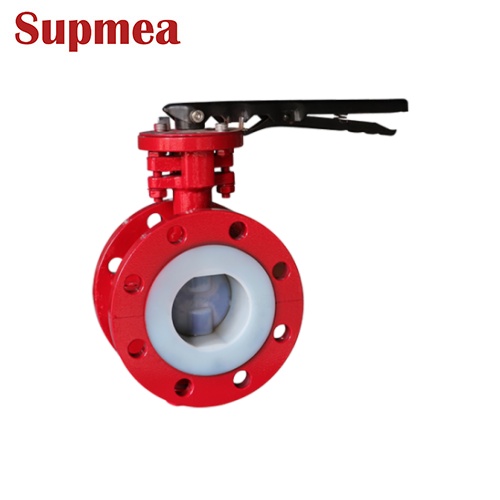 美仪_衬氟蝶阀 _流体切断、调节